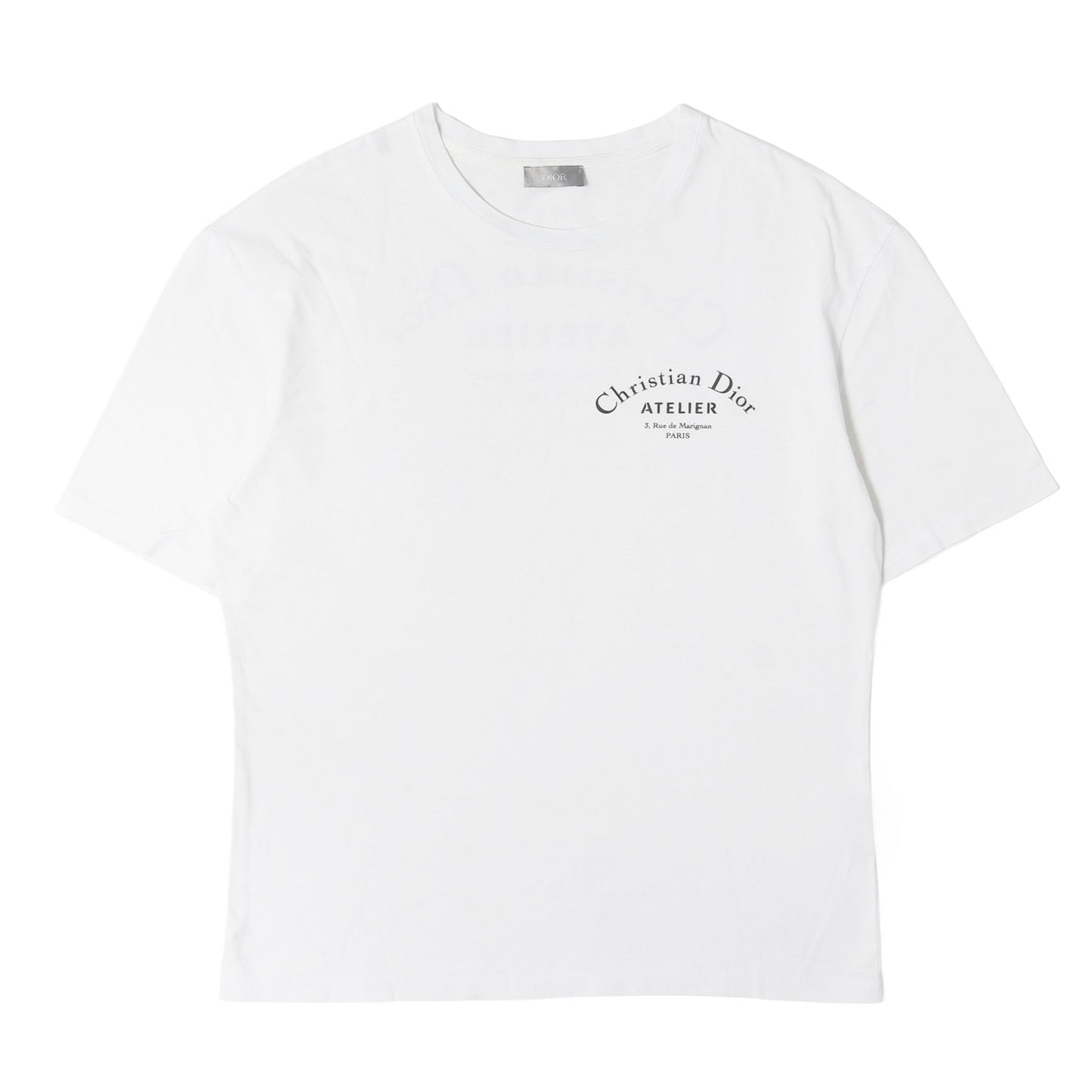 アトリエロゴ クルーネック Tシャツ 863J621I0533