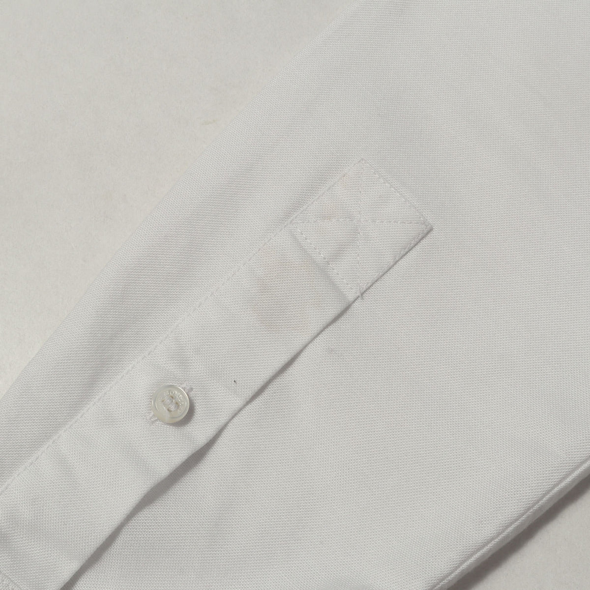 ロゴパッチ付き オックスフォードコットン スナップボタン BD シャツ (CAMICIA)