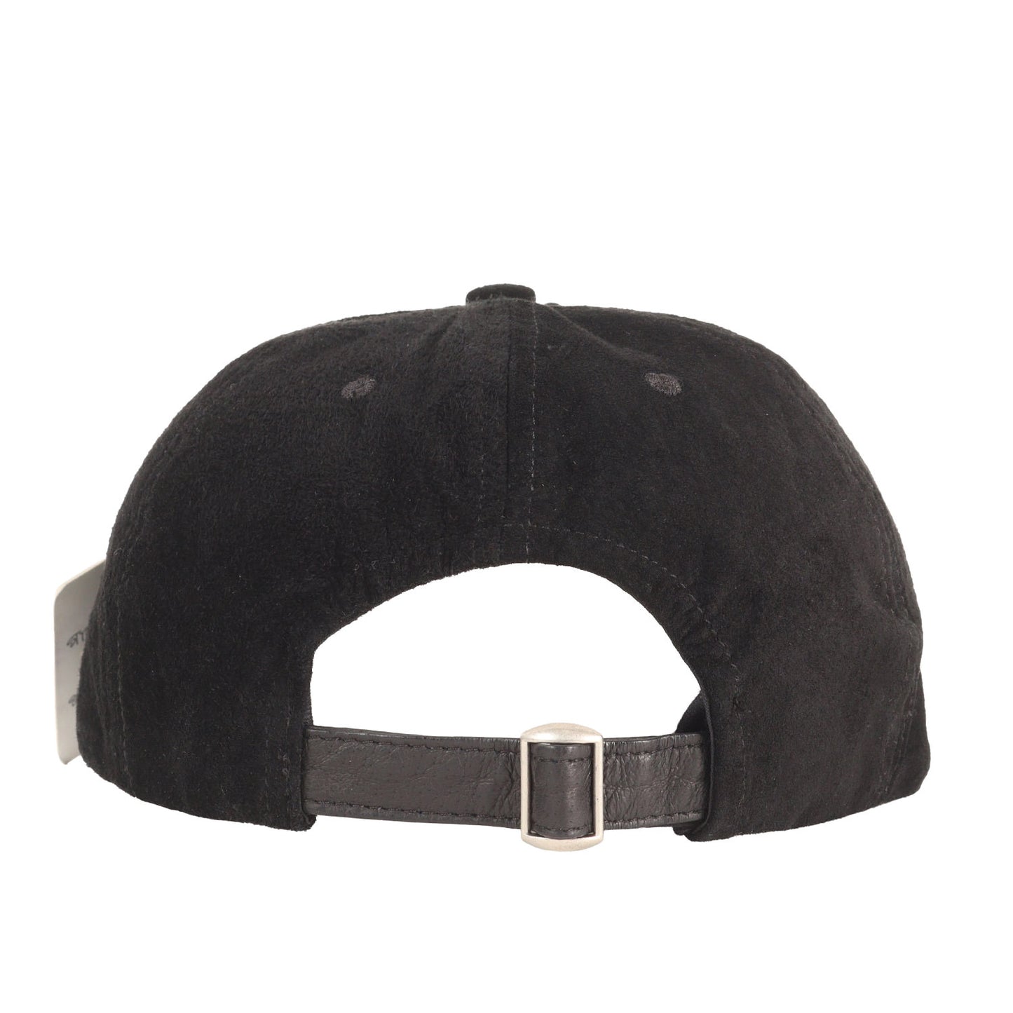 ストックロゴ刺繍 スウェード 6パネルキャップ(SUEDE 6 PANEL CAP)