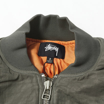 23SS バイオウオッシュ加工 ナイロン MA-1 ボンバージャケット(Dyed Nylon Bomber)