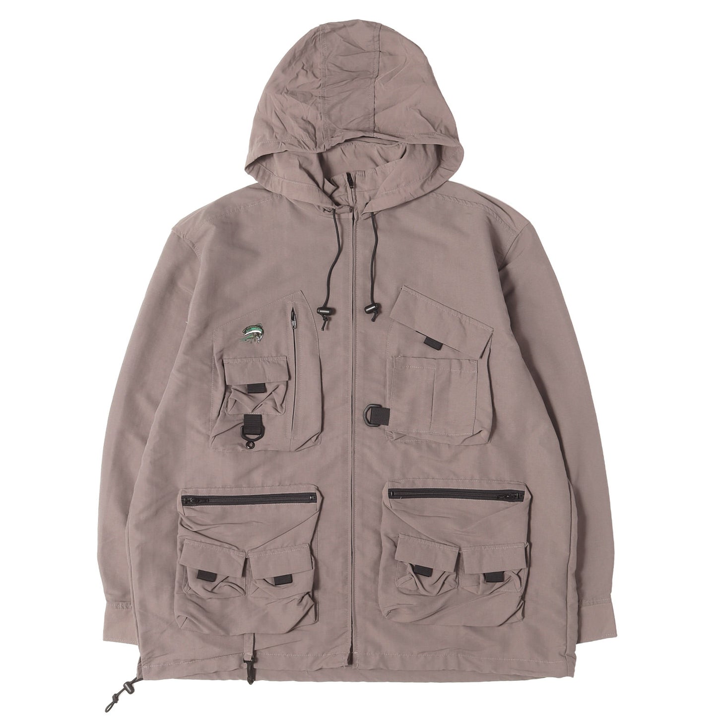 90s OLD STUSSY ナイロン フィッシングジャケット(USA製 / デッドストック)