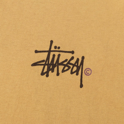 80s OLD STUSSY 黒タグ ストックロゴ Tシャツ(USA製)