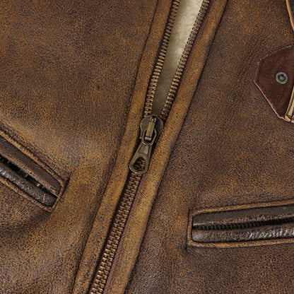 90s シープムートン ミリタリージャケット MISSION IMPOSSIBLE