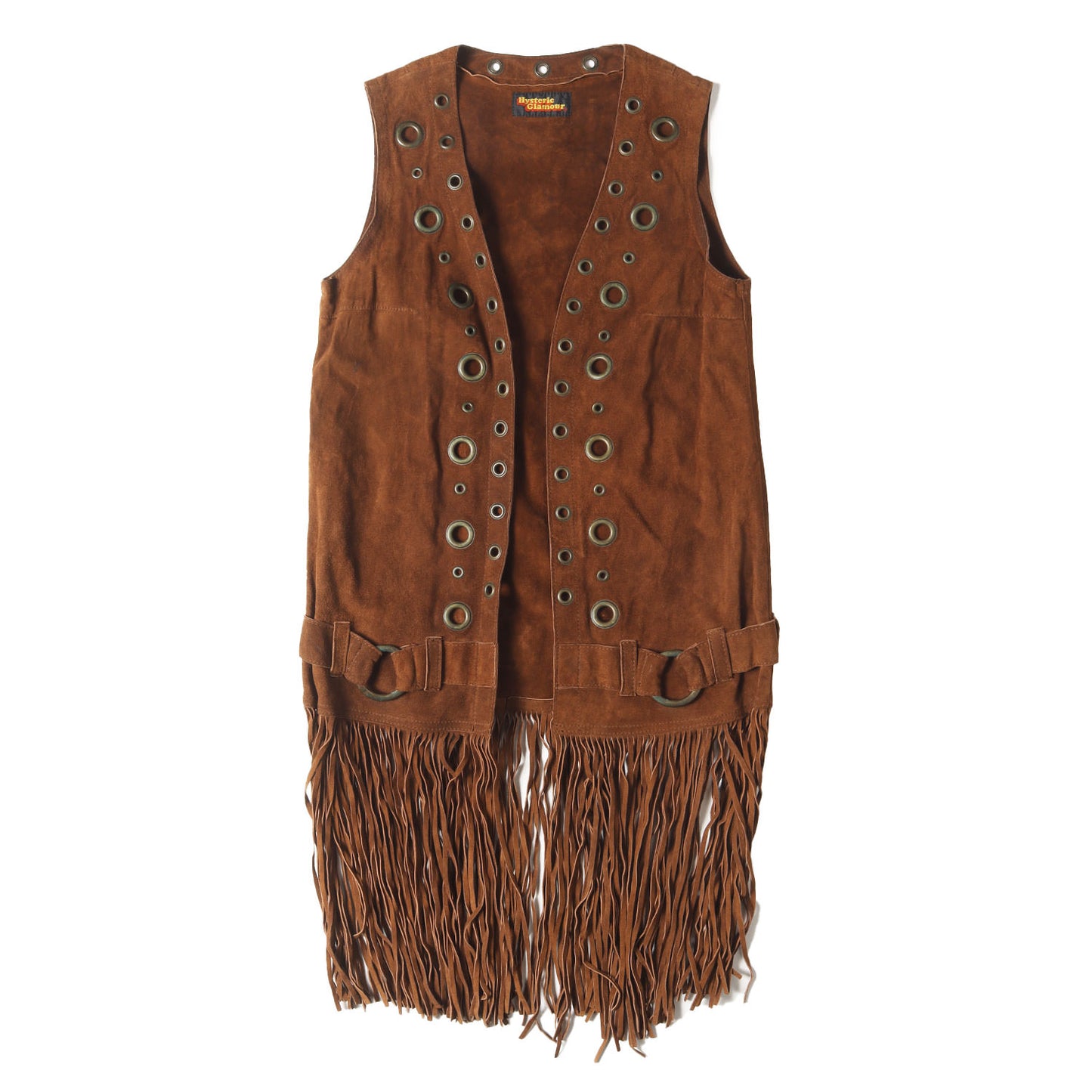 90s スウェード フリンジ ベスト