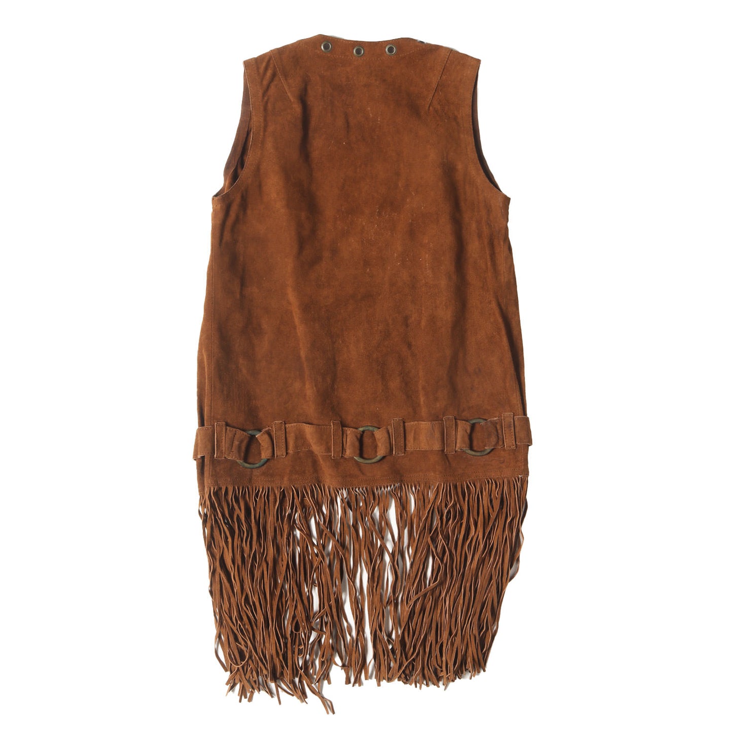 90s スウェード フリンジ ベスト