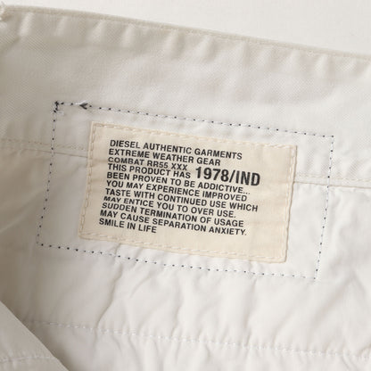 ベルト付き コットンツイル ショーツ