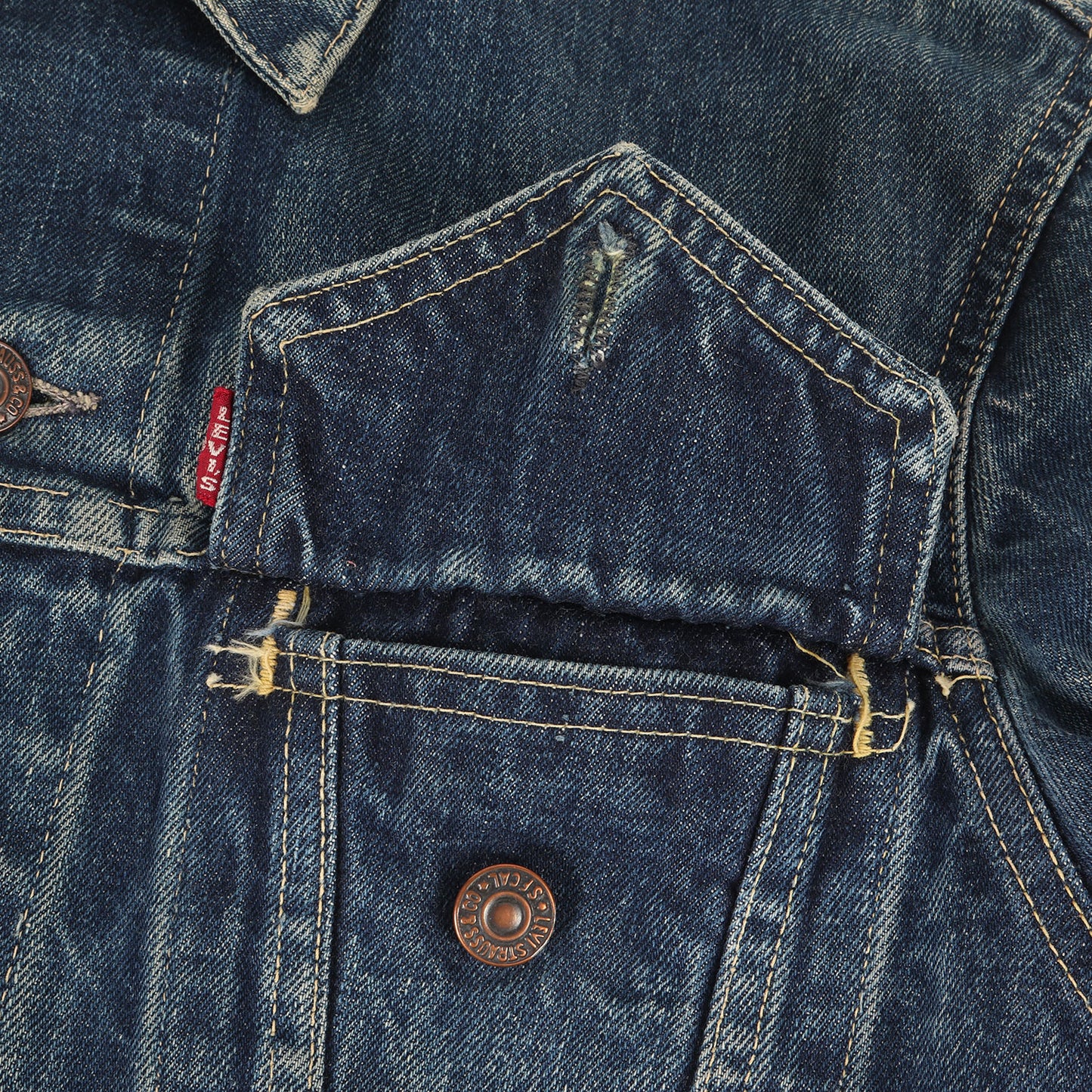 [希少 雰囲気抜群] 60s 557 3rd デニムジャケット / Gジャン