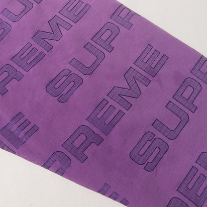 21AW ブランドロゴ柄 リップストップ フーデッド トラックジャケット(Logo Ripstop Hooded Track Jacket)