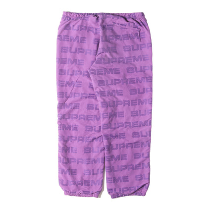 21AW ブランドロゴ柄 リップストップ トラックパンツ(Logo Ripstop Track Pant)