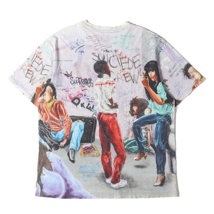 21AW ×Lady Pink 全面グラフィック Tシャツ(Supreme S/S Top)