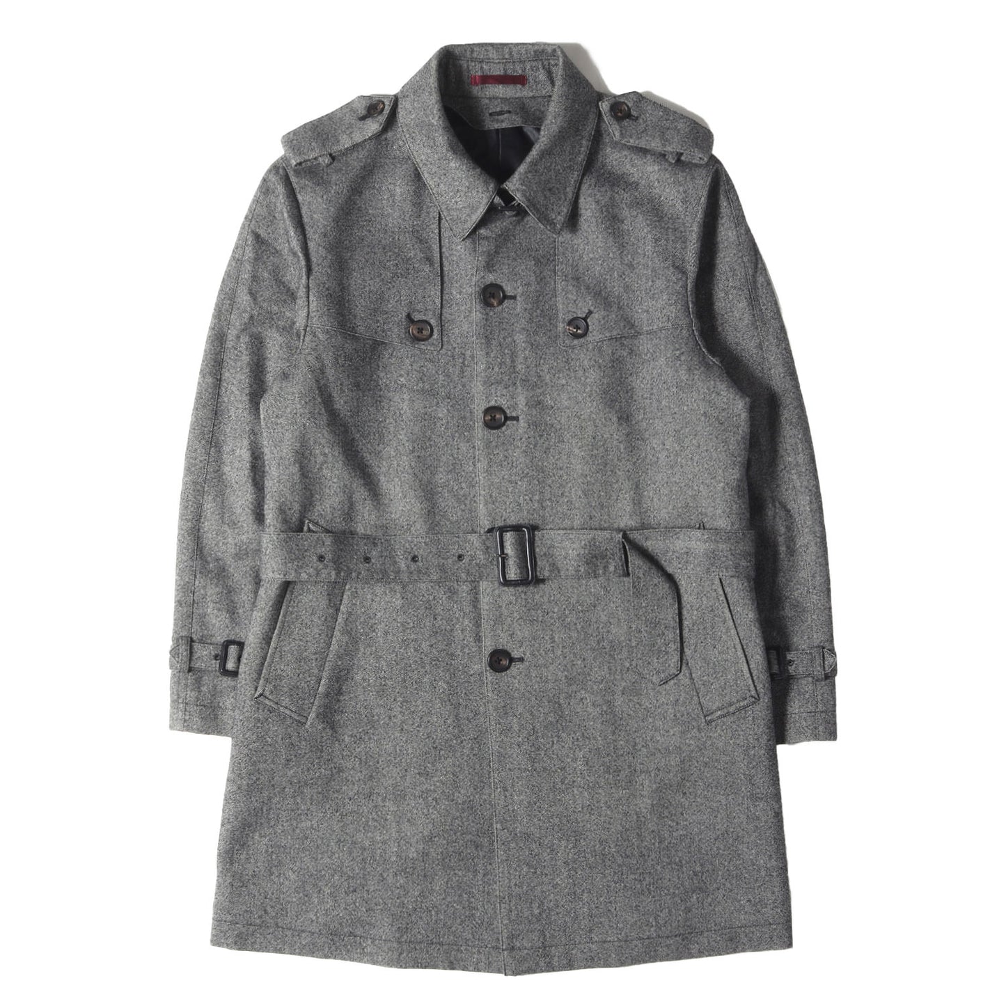 ストレッチツイード トレンチコート