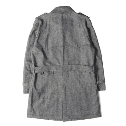 ストレッチツイード トレンチコート