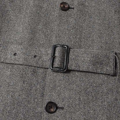 ストレッチツイード トレンチコート