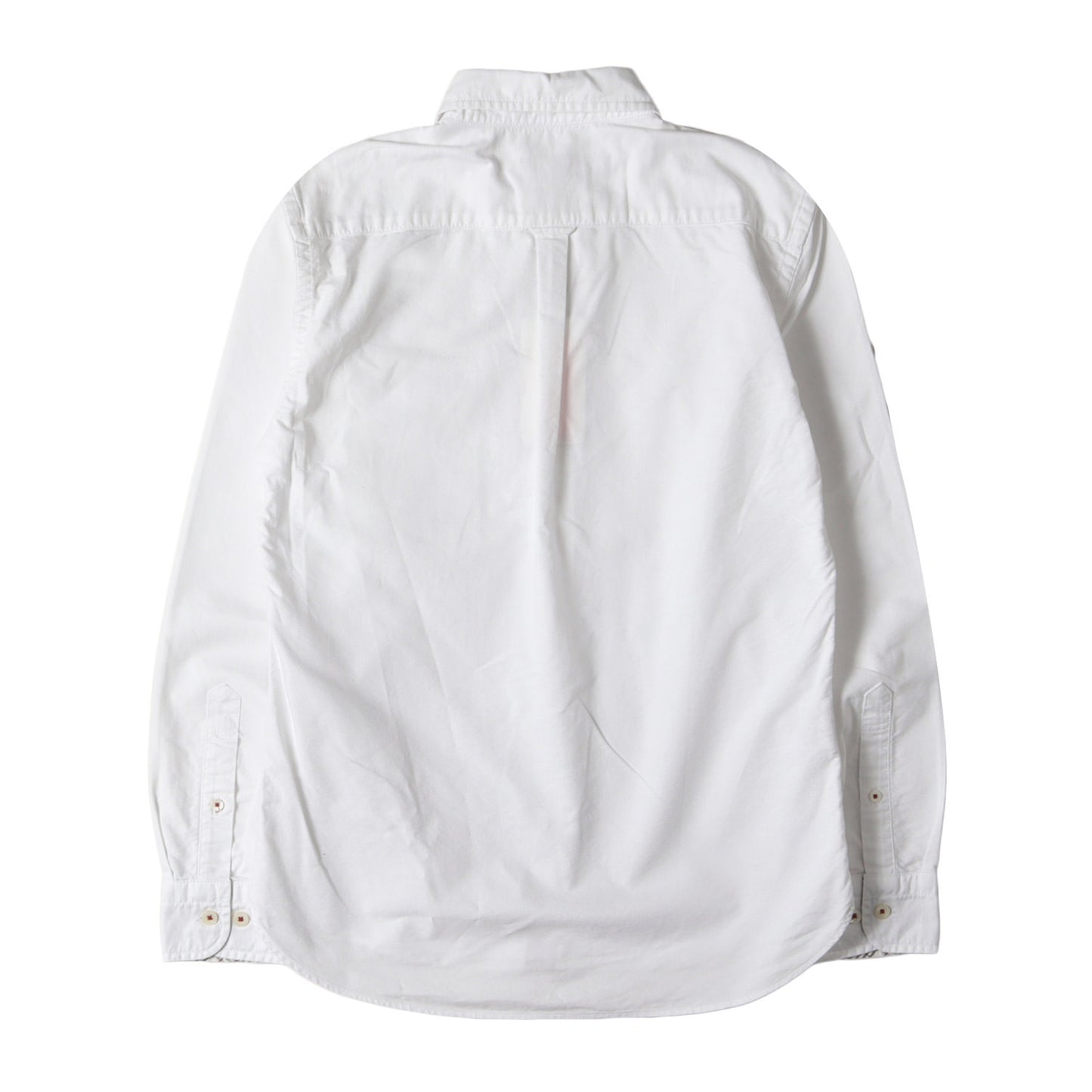 ワンポイント刺繍 オックスフォード ボタンダウンシャツ