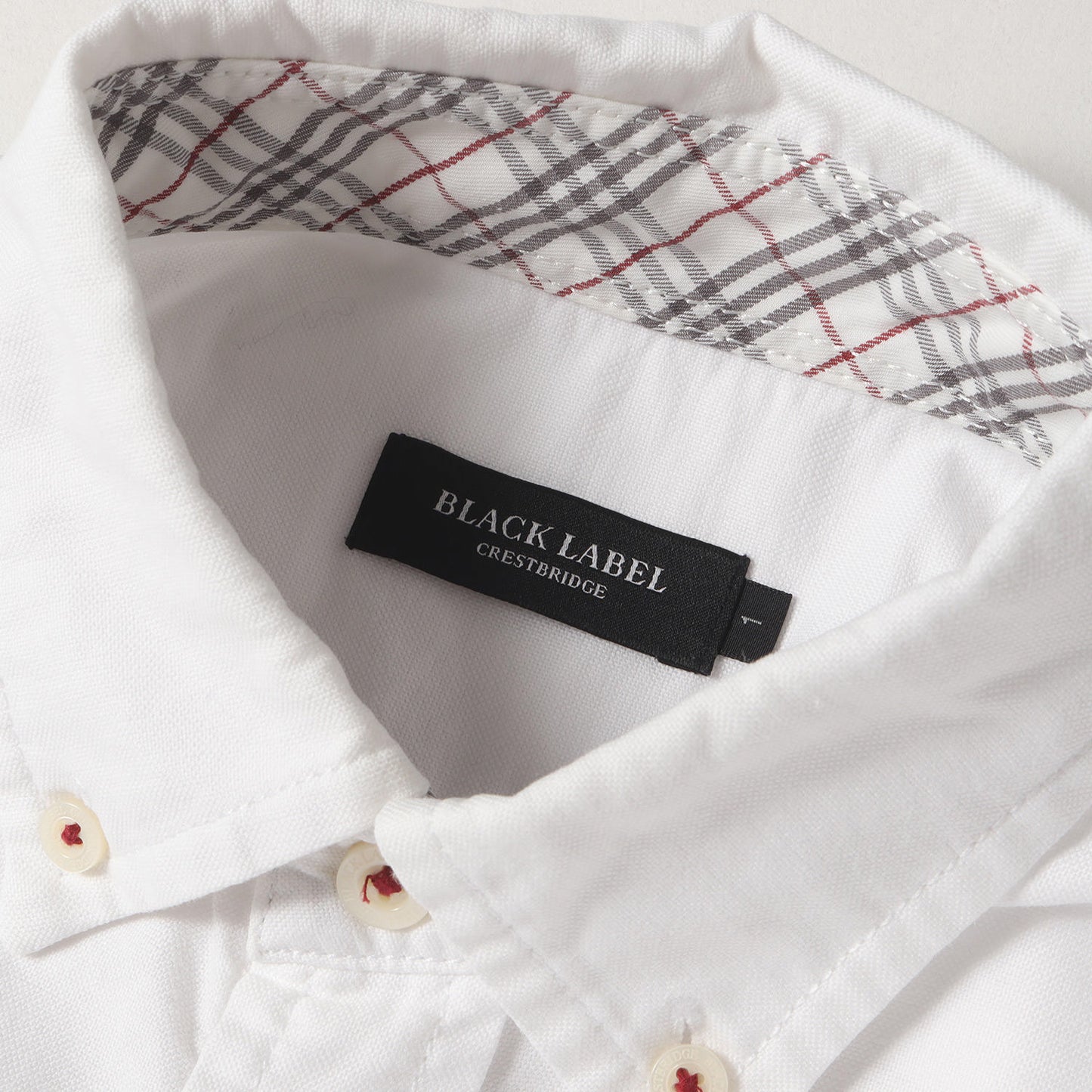 ワンポイント刺繍 オックスフォード ボタンダウンシャツ