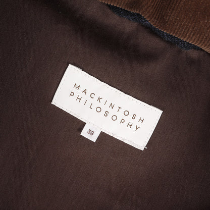 コーデュロイヨーク ツイード ダウンベスト