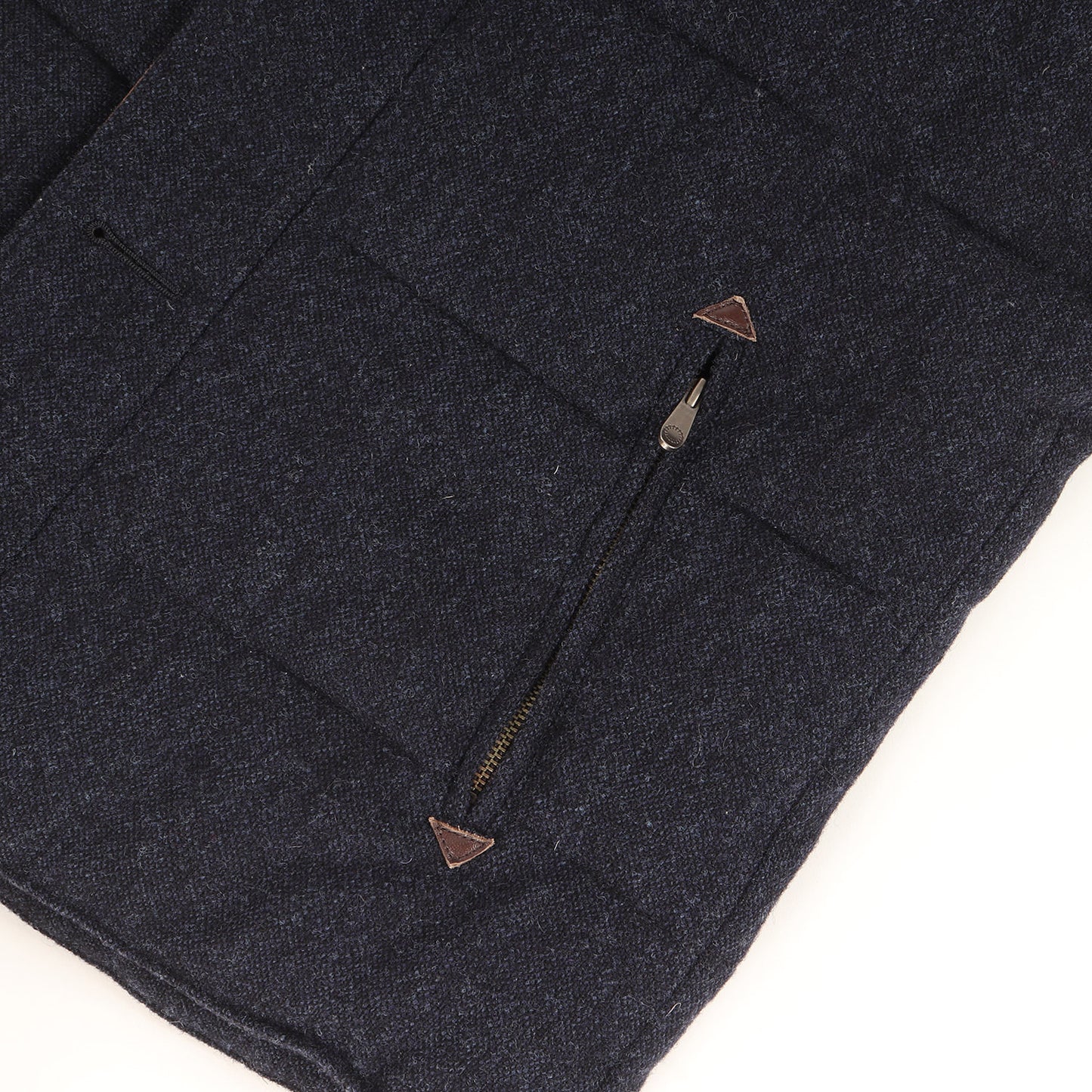 コーデュロイヨーク ツイード ダウンベスト