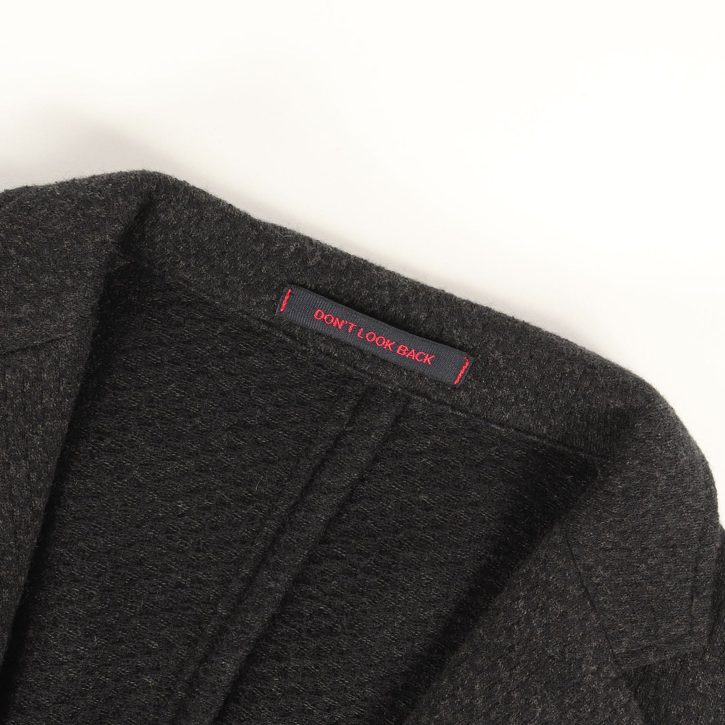 ジャガードニット 2つボタン テーラードジャケット