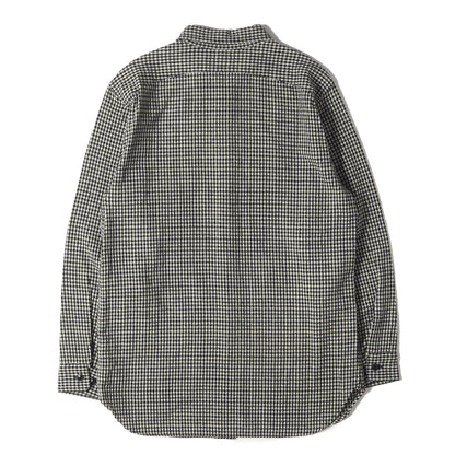 千鳥格子 ウール ワークシャツ(T-HOUND SHIRT)