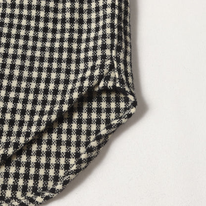 千鳥格子 ウール ワークシャツ(T-HOUND SHIRT)
