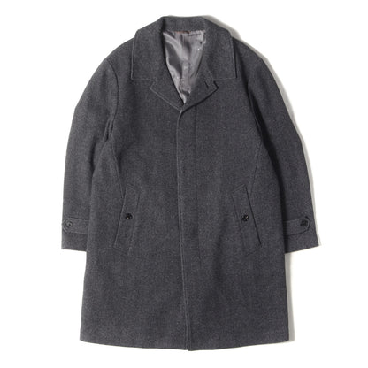 Papas＋ ×Ermenegildo Zegna ウール/アルパカ/カシミヤ チェスターコート