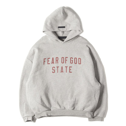 24AW ESSENTIALS ブランドロゴ オーバーサイズ スウェットパーカー