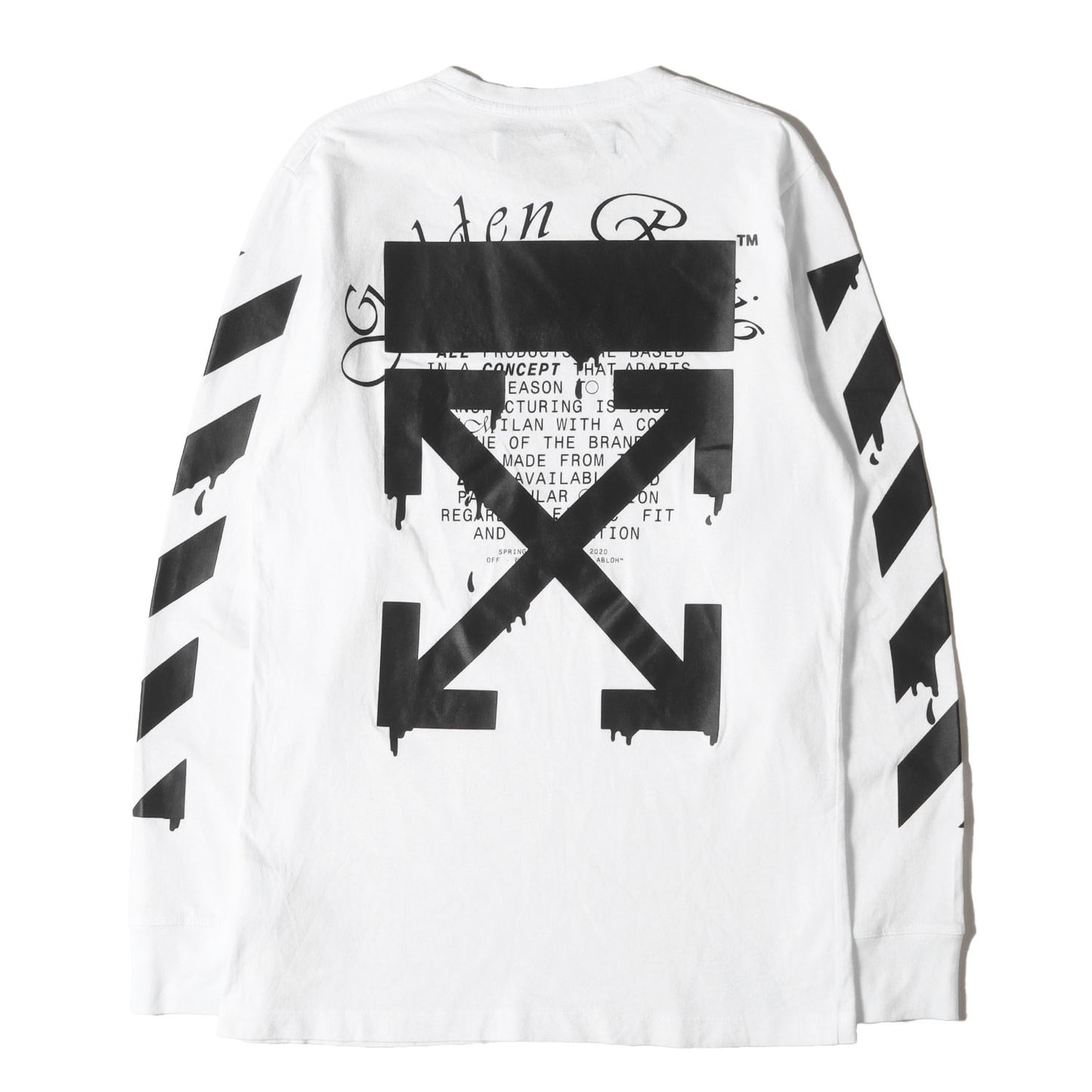 20SS ドリップアロー ロングスリーブ Tシャツ(Dripping Arrows L/S T-shirt)