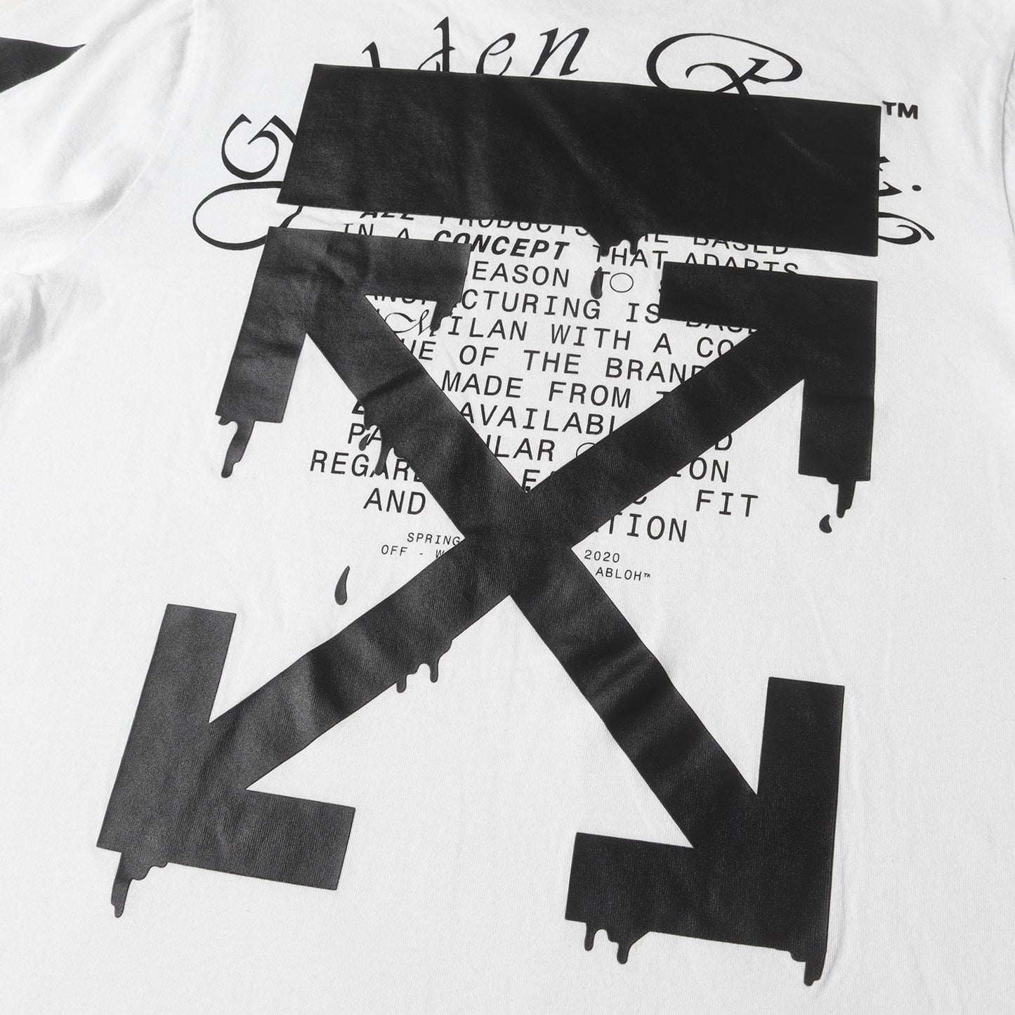 20SS ドリップアロー ロングスリーブ Tシャツ(Dripping Arrows L/S T-shirt)