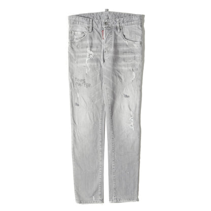 ヴィンテージ加工 ストレッチ スキニー デニムパンツ