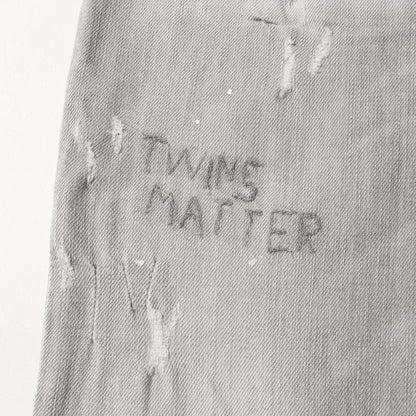 ヴィンテージ加工 ストレッチ スキニー デニムパンツ