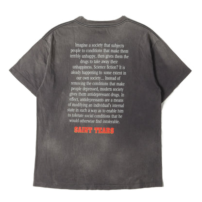 22SS ×DENIM TEARS ヴィンテージ加工 Tシャツ(SS TEE_PURPLELP)