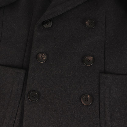 ピークドラペル メルトンウール Pコート