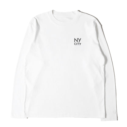 ラインストーンロゴ ロングスリーブ Tシャツ / カットソー