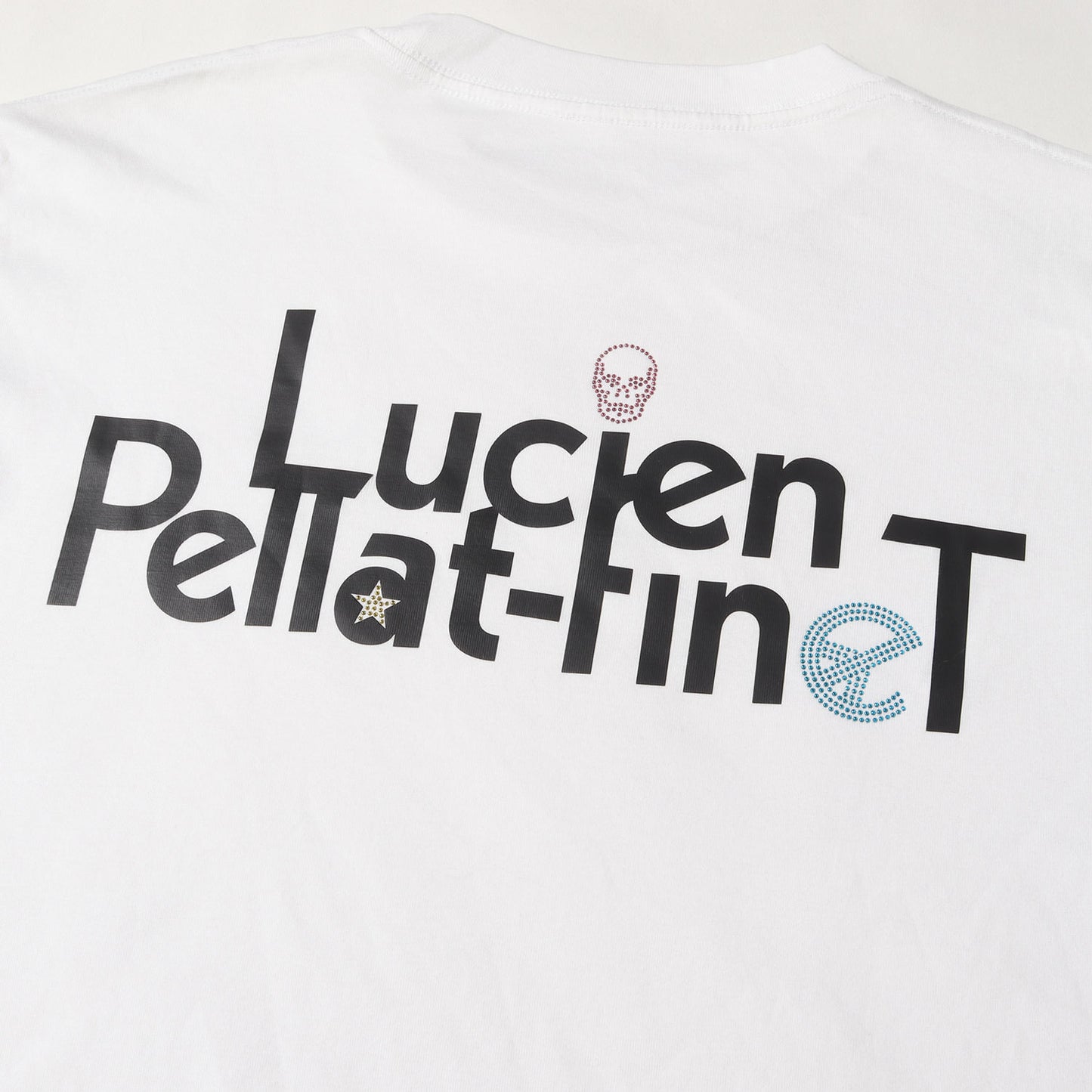 ラインストーンロゴ ロングスリーブ Tシャツ / カットソー