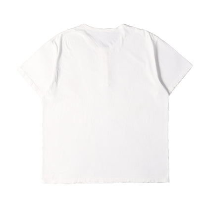 裾ロゴ ヘンリーネック Tシャツ