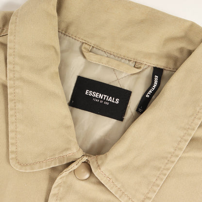 FOG ESSENTIALS 裏地キルティング オーバーサイズ コーチジャケット