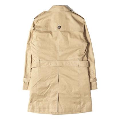 チェックライナーベスト付き トレンチコート