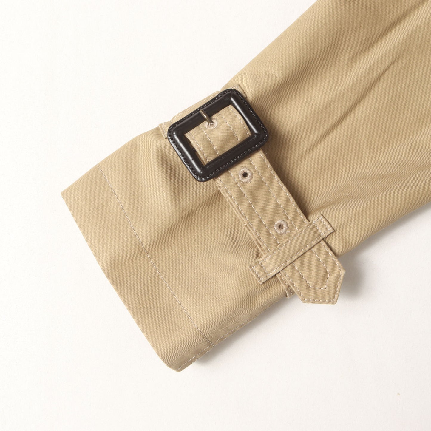 チェックライナーベスト付き トレンチコート