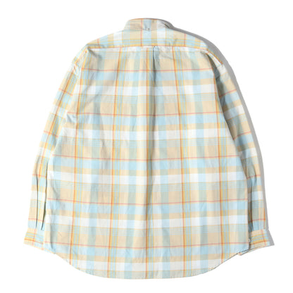 25SS マドラスチェック ボタンダウンシャツ(L/S Madras Shirt)