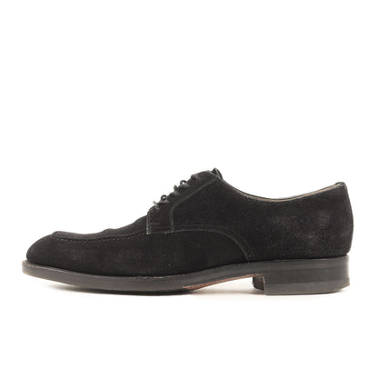 スウェード Uチップ 外羽根 シューズ