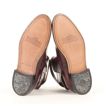 ストラップ付き レザー ブーツ