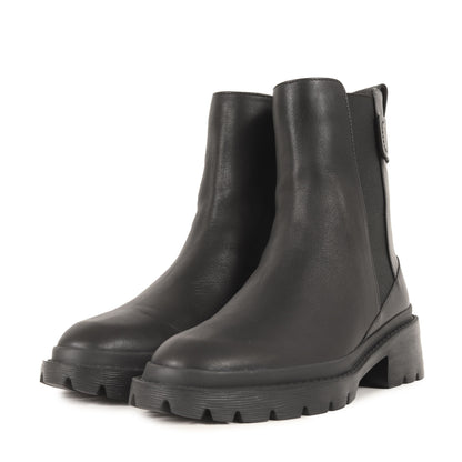 23AW タンクソール サイドゴア レザー ショートブーツ