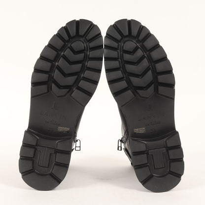 23AW タンクソール サイドゴア レザー ショートブーツ