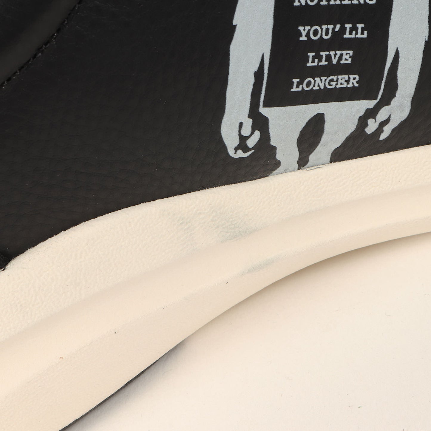 ×BRANDALISED Banksy にゅBLOW レザー スニーカー