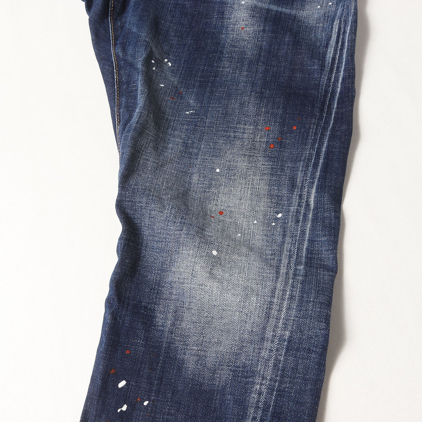 20AW ヴィンテージ&ペンキ加工 ストレッチ スキニー デニムパンツ(SEXY TWIST JEAN)