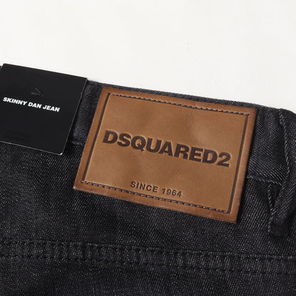 ヴィンテージ加工 ストレッチ スキニー デニムパンツ