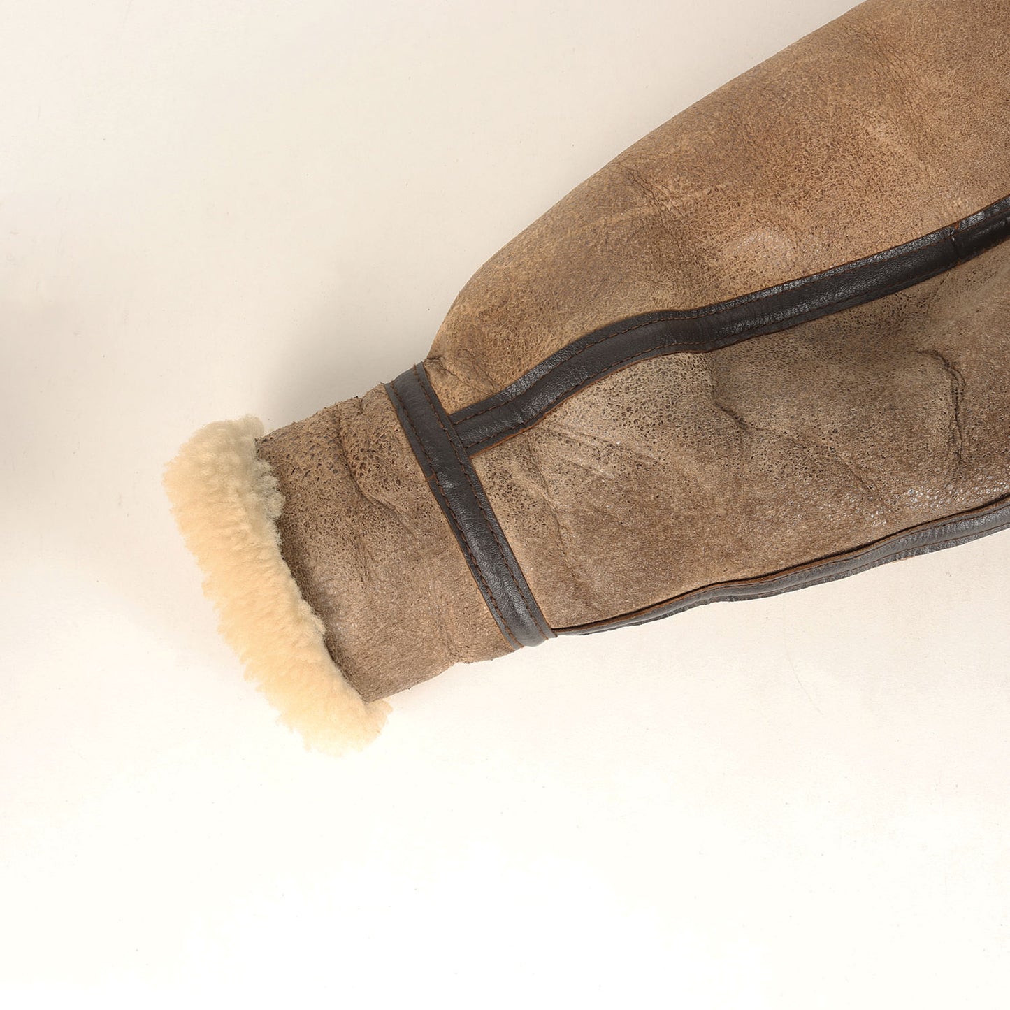 [希少 USA製] 80s AVIREX LTD B-3 シープムートン フライトジャケット