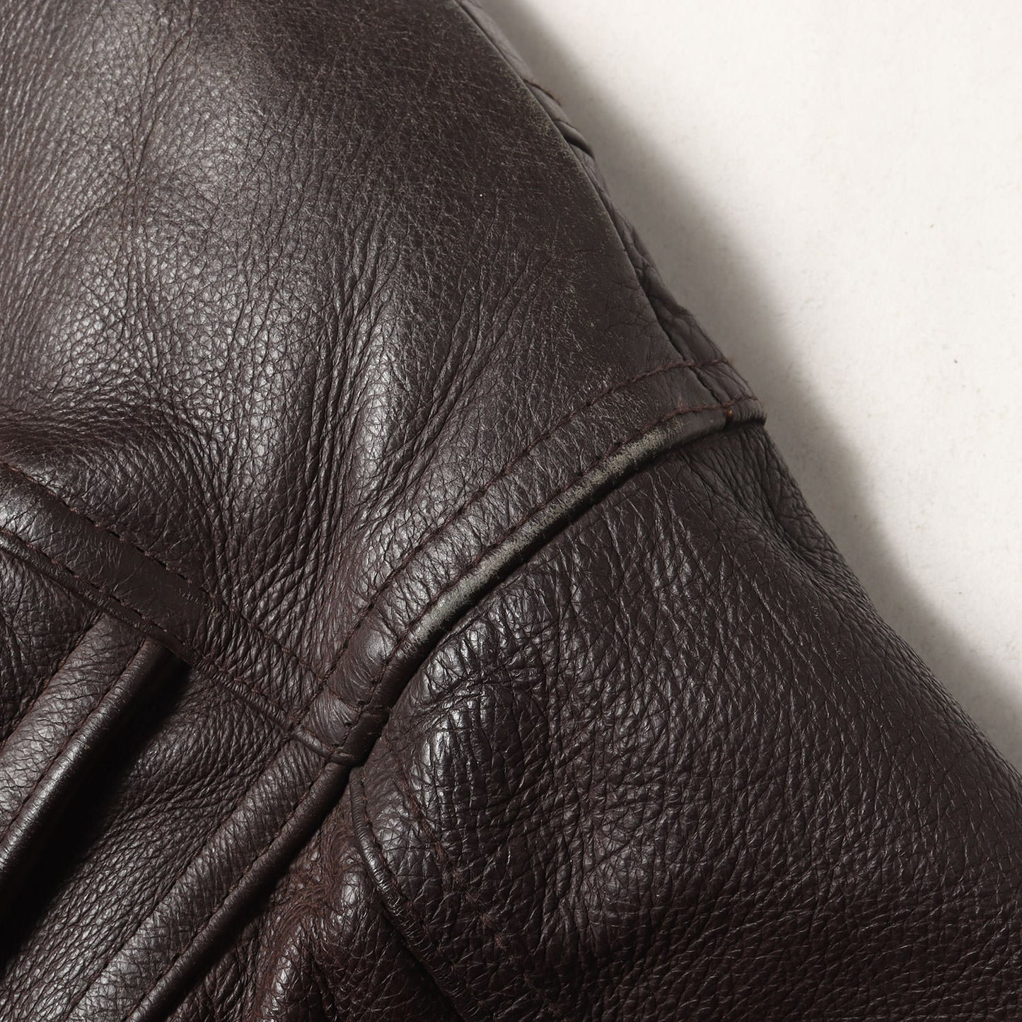 [雰囲気抜群] 90s レザー フルジップ ジャケット ADVENTURE BOUND