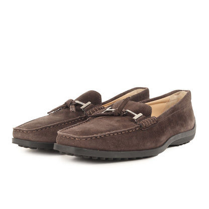 ビットローファー スウェード ドライビングシューズ