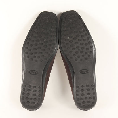 ビットローファー スウェード ドライビングシューズ